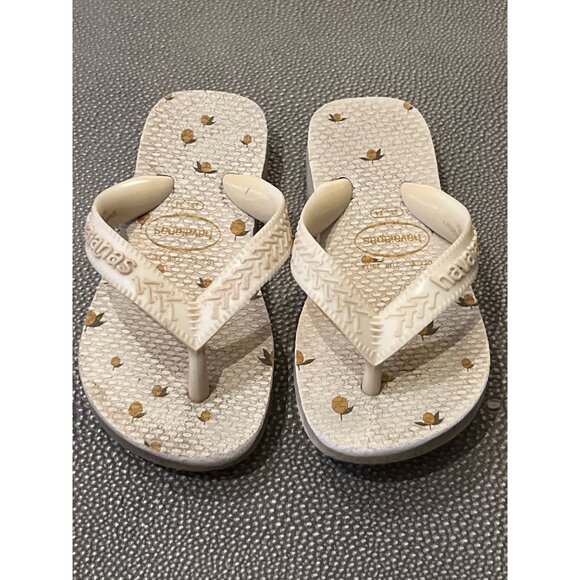 Havianas lemons sandals US 6 good condition - Picture 1 of 2
